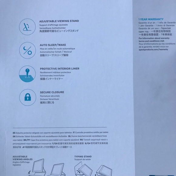 Speck stylefolio case - Picture 3 of 10